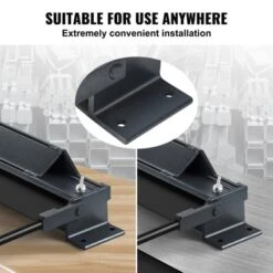 VEVOR Box And Pan Brake, 48-Inch, 0-130 Degrees Sheet Metal Bending Brake, Portable Mini Metal Bender With 20 Gauge Low Carbon Steel, Black -Aesthtic Interiors GUEST 37344f7a 0557 496e a2b9 8acdc20f76aa