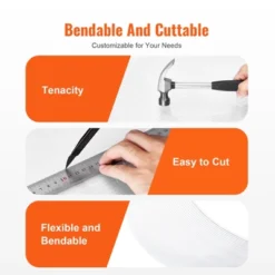 VEVOR 12 Pack Polycarbonate Greenhouse Panels, 2' X 4' X 0.24'' Roof Panels Sheets, Waterproof UV Protected Corrugated Plastic Roofing -Aesthtic Interiors GUEST 3754916e e4b4 48d5 a3ef 2ab727973867 2