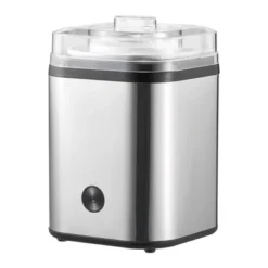 VEVOR Ice Cream Maker, 2.11 Qt. Large Capacity, Electric Automatic Ice-Cream Machine, With Easy Operation & Cleaning, Stainless Steel Shell, Silver -Aesthtic Interiors GUEST 375f8cbd 5663 4493 bf47 0aa85eef916e