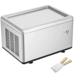 VEVOR Fried Ice Cream Roll Machine, 12.6" X 8.5" Stir-Fried Ice Cream Pan, Stainless Steel Rolled Ice Cream Maker With Compressor And 2 Scrapers 15 VEVOR Fried Ice Cream Roll Machine, 12.6" X 8.5" Stir-Fried Ice Cream Pan, Stainless Steel Rolled Ice Cream Maker With Compressor And 2 Scrapers -Aesthtic Interiors GUEST 38a70a23 a0da 48fe 8d62 01b9630f2d56