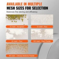 VEVOR Flour Sieve Fine Mesh, 12 Mesh Flour Sifter, 304 Stainless Steel Fine Mesh Sifter Food-grade, Dia. 12.6" Fine Mesh Strainers For Baking 10 VEVOR Flour Sieve Fine Mesh, 12 Mesh Flour Sifter, 304 Stainless Steel Fine Mesh Sifter Food-grade, Dia. 12.6" Fine Mesh Strainers For Baking -Aesthtic Interiors GUEST 397c84dc 0047 43a1 9aad 75ef07cc7ba0 1