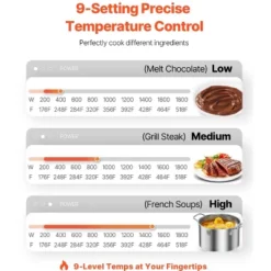 VEVOR Portable Induction Cooktop, 1800W Commercial Induction Burner With 9 Temperature Settings, Stainless Steel Countertop Induction Hot Plate 10 VEVOR Portable Induction Cooktop, 1800W Commercial Induction Burner With 9 Temperature Settings, Stainless Steel Countertop Induction Hot Plate -Aesthtic Interiors GUEST 3be196df 6835 467a 80aa 9a0db7c03122
