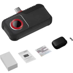 VEVOR Thermal Imaging Camera For Android, 256 X 192 IR Resolution Infrared Thermal Imager With Visual Camera, 25Hz Refresh Rate Thermal Camera, Grey -Aesthtic Interiors GUEST 3c2844e0 b447 4f6a 8532 139be0de8e85