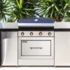 VEVOR 14x8.5Inch Outdoor Kitchen Drawers Stainless Steel, Flush Mount Double Drawers,14W X 8.5H X 23D Inch,with Stainless Steel Handle,Silver