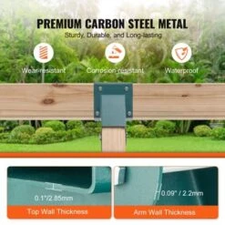 VEVOR A-Frame Middle Swing Set Brackets, Heavy Duty Carbon Steel Swing Set Hardware With Mounting Hardware, Green -Aesthtic Interiors GUEST 3dbd4e31 b2b4 44a2 86fe 210effdce038