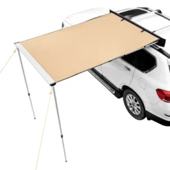 VEVOR Car Side Awning, Large 6.6' X 8.2' Shade Coverage Vehicle Awning, PU3000mm UV50+ Retractable Car Awning With Waterproof Storage Bag -Aesthtic Interiors GUEST 3f8ca772 19a1 4614 8526 5c74b4b6f06c