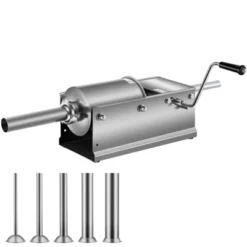 VEVOR Manual Sausage Stuffer, 3 L / 7 LBS Horizontal Sausage Machine, Dual-Speed Meat Stuffer, Made Of Food-Grade 304 Stainless Steel, Silver 15 VEVOR Manual Sausage Stuffer, 3 L / 7 LBS Horizontal Sausage Machine, Dual-Speed Meat Stuffer, Made Of Food-Grade 304 Stainless Steel, Silver -Aesthtic Interiors GUEST 4035b796 ba98 4187 a6be 43c18985c3be