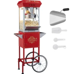 VEVOR Popcorn Maker With Cart, 850W Popcorn Popper Machine, 8 Oz Kettle Makes 48 Cups Per Batch, Popcorn Maker Equipped With Tempered Glass 17 VEVOR Popcorn Maker With Cart, 850W Popcorn Popper Machine, 8 Oz Kettle Makes 48 Cups Per Batch, Popcorn Maker Equipped With Tempered Glass -Aesthtic Interiors GUEST 403e87e2 92bf 45ab b10e a6e5ae6daac2