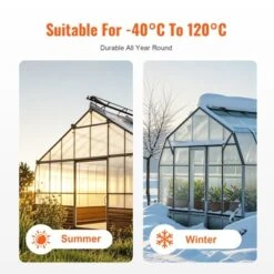 VEVOR 12 Pack Polycarbonate Greenhouse Panels, 2' X 4' X 0.24'' Roof Panels Sheets, Waterproof UV Protected Corrugated Plastic Roofing -Aesthtic Interiors GUEST 407423d7 168e 45a5 8cd2 f904eabdaf68 2