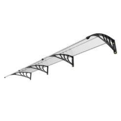 VEVOR Window Door Awning Canopy, 38" X 117" Door Canopy Exterior, UF50+ PC Sunshade, Outdoor Patio Awning Sun Shade, Transparent, Waterproof -Aesthtic Interiors GUEST 43f50a80 2c72 4c15 9942 c88620cd6ecb