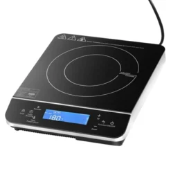 VEVOR Portable Induction Cooktop, 1800W Electric Induction Burner With 9 Temperature Settings, Countertop Induction Hot Plate With 4H Timer -Aesthtic Interiors GUEST 44258b22 aea4 4f73 a0bc b9f0405c04ab
