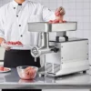 VEVOR Meat Grinder, 21 Lbs/Min Capacity Electric Meat Grinders With Blade, Grinding Plate, Sausage Maker, Stainless Steel Commercial Meat Mincer