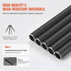 VEVOR Wind Chimes For Outside, 48 In, Deep Tone Wind Chimes With 5 Tubes, Unique Large Memorial Wind Chimes For Anniversary, Black 12 VEVOR Wind Chimes For Outside, 48 In, Deep Tone Wind Chimes With 5 Tubes, Unique Large Memorial Wind Chimes For Anniversary, Black -Aesthtic Interiors GUEST 454d6284 b729 441a add5 fb6010b61e55