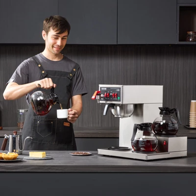 VEVOR 12 Cups Commercial Drip Coffee Maker, Coffee Maker Machine With 3 Glass Carafes And 3 Warmer Plates, Stainless Steel Pour Over Coffee Brewer 1 VEVOR 12 Cups Commercial Drip Coffee Maker, Coffee Maker Machine With 3 Glass Carafes And 3 Warmer Plates, Stainless Steel Pour Over Coffee Brewer