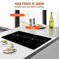 VEVOR Electric Cooktop, 2 Burners, 12'' Induction Stove Top, Built-in Magnetic Cooktop 3000W, 9 Heating Level Multifunctional Burner 10 VEVOR Electric Cooktop, 2 Burners, 12'' Induction Stove Top, Built-in Magnetic Cooktop 3000W, 9 Heating Level Multifunctional Burner -Aesthtic Interiors GUEST 468493b6 cc66 4e4a 99bc d8e1e5bbb1c2