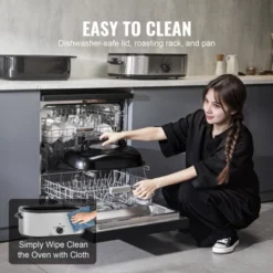 VEVOR Electric Roaster Oven, 26 QT Turkey Roaster Oven With Self-Basting Lid,1450W Roaster Oven With Defrost & Warm Function, Adjustable Temperature 13 VEVOR Electric Roaster Oven, 26 QT Turkey Roaster Oven With Self-Basting Lid,1450W Roaster Oven With Defrost & Warm Function, Adjustable Temperature -Aesthtic Interiors GUEST 46a86135 1795 4742 909e 7ba203b322f5