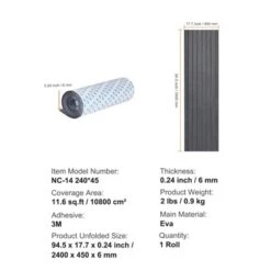 VEVOR Boat Flooring, EVA Foam Boat Decking 94.5" X 17.7", Non-Slip Self-Adhesive Flooring, 11.6 Sq.ft Marine Carpet For Boats, Yacht, Pontoon 14 VEVOR Boat Flooring, EVA Foam Boat Decking 94.5" X 17.7", Non-Slip Self-Adhesive Flooring, 11.6 Sq.ft Marine Carpet For Boats, Yacht, Pontoon -Aesthtic Interiors GUEST 46dc90f6 f001 4a6d afd8 f4de68404956