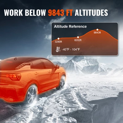 VEVOR Diesel Air Heater 12V 2KW LCD Display Remote Control For Car Bus RV, Orange 4 VEVOR Diesel Air Heater 12V 2KW LCD Display Remote Control For Car Bus RV, Orange - Image 4