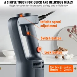 VEVOR Commercial Immersion Blender, 750W 20" Heavy Duty Hand Mixer, Variable Speed Kitchen Stick Mixer With 304 Stainless Steel Blade 11 VEVOR Commercial Immersion Blender, 750W 20" Heavy Duty Hand Mixer, Variable Speed Kitchen Stick Mixer With 304 Stainless Steel Blade -Aesthtic Interiors GUEST 4c4f4b70 0504 4798 9414 7144aae7ba0c