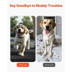 VEVOR Rubber Mulch For Landscaping, Recycled Rubber Mulch Mat 120 X 4.5 In,Permanent Rubber Pathway, Natural-Looking Black Mulch Garden Edging Border -Aesthtic Interiors GUEST 4d6fc054 17e6 4691 b99c e36d32d49e66