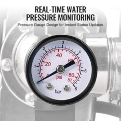 VEVOR 1 HP Shallow Well Pump With Pressure Tank, 1000 GPH/3700 L/H, 164 Ft Lift 20/40 PSI Pressure Switch, Orange&Black -Aesthtic Interiors GUEST 4dbfede9 8410 428d abda 0749cba3c9f8