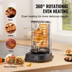 VEVOR Shawarma Grill Machine, Vertical Chicken Shawarma Cooker Machine Countertop, Electric Stainless Steel Broiler Gyro Rotisserie Oven Doner Kebab -Aesthtic Interiors GUEST 4f26fbeb fbd7 49cc 99f5 1e031060db7b