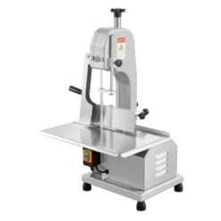 VEVOR Commercial Electric Meat Bandsaw, 650W Stainless Steel Countertop Meat Sawing Machine, Workbench 12.4" X 18.1", Silver -Aesthtic Interiors GUEST 4f8cf693 e955 431b 88a8 8f24e4483159