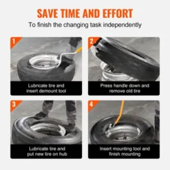 VEVOR Manual Tire Change Kit, 22.5-24.5 Inch, Steel Construction -Aesthtic Interiors GUEST 504157e5 cd91 406a b124 e7b144f34727