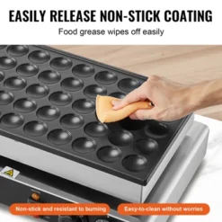 VEVOR Mini Dutch Pancake Maker, 50PCS 43mm Diameter Dorayaki Baker Machine, 1700W Commercial Electric Poffertjes Grill, Non-stick Stainless Steel 11 VEVOR Mini Dutch Pancake Maker, 50PCS 43mm Diameter Dorayaki Baker Machine, 1700W Commercial Electric Poffertjes Grill, Non-stick Stainless Steel -Aesthtic Interiors GUEST 5134b9f9 c933 4974 9fae add1d4f04a43