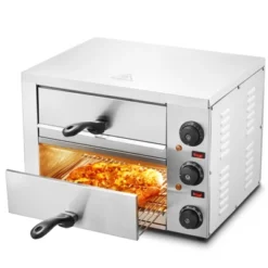 VEVOR Electric Pizza Oven For Countertops, 12-inch, 1700W, With Temp Control & 0-120 Min Timer, Even Baking Technology & Easy Clean Crumb Tray -Aesthtic Interiors GUEST 513e06dc 6997 4d30 ba68 27243886b2c1