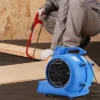 VEVOR Floor Blower, 1/2 HP, 2600 CFM Air Mover For Drying And Cooling, Portable Carpet Dryer Fan With 4 Blowing Angles And Time Function