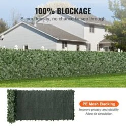VEVOR Ivy Privacy Fence, 39 X 158in Artificial Green Wall Screen, Greenery Ivy Fence With Mesh Cloth Backing And Strengthened Joint -Aesthtic Interiors GUEST 5488159d 01d8 4b6a 9831 44f0347f9abe