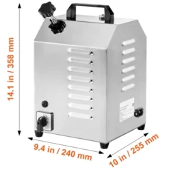 VEVOR Multi-functional Meat Processing Motor, Suitable For Meat Mixer, For VEVOR Manual Meat Mixer BX-10, BX-20, BX-10T, BX-20T, Silver -Aesthtic Interiors GUEST 55bff707 a0ea 4579 af05 60afcaa620ae