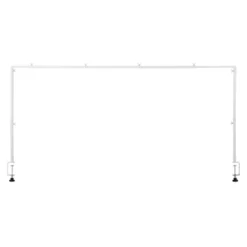 VEVOR Over The Table Rod Stand With Clamps, 13"-42'' Tall & 28"-98" Length Adjustable, Metal Table Arch Stand, Tabletop Balloon Arch Frame, White 15 VEVOR Over The Table Rod Stand With Clamps, 13"-42'' Tall & 28"-98" Length Adjustable, Metal Table Arch Stand, Tabletop Balloon Arch Frame, White -Aesthtic Interiors GUEST 569c1d4f a6c7 4347 a88b da9c9578afb2