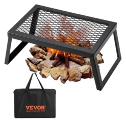 VEVOR Folding Campfire Grill, Heavy Duty Steel Mesh Grate, 18" Portable Camping Grates Over Fire Pit, Camp Fire Cooking Equipment 15 VEVOR Folding Campfire Grill, Heavy Duty Steel Mesh Grate, 18" Portable Camping Grates Over Fire Pit, Camp Fire Cooking Equipment -Aesthtic Interiors GUEST 56cd94cf f0d4 4026 a891 e847b27ce377