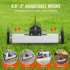 VEVOR 50Lbs Rolling Magnetic Sweeper With Wheels, Push-Type Magnetic Pick Up Sweeper, 24-inch Magnet Pickup Lawn Sweeper 11 VEVOR 50Lbs Rolling Magnetic Sweeper With Wheels, Push-Type Magnetic Pick Up Sweeper, 24-inch Magnet Pickup Lawn Sweeper -Aesthtic Interiors GUEST 570ca08d 29cb 49e9 89dc 5839f3bfa886