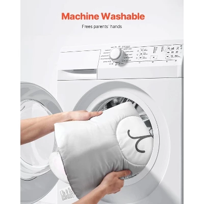 Baby Play Gym Mat Tummy Time Activity Mat With 5 Sensory Toys 39.1" X 32.7" 5 Baby Play Gym Mat Tummy Time Activity Mat With 5 Sensory Toys 39.1" X 32.7" - Image 5