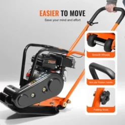 VEVOR Plate Compactor, 2.8 HP 98CC Gas Engine 5,250 RPM, 1,920 Lbs Force Vibratory Compaction Tamper With 18.7 X 11.8 Inch Plate For Walkways, Black 12 VEVOR Plate Compactor, 2.8 HP 98CC Gas Engine 5,250 RPM, 1,920 Lbs Force Vibratory Compaction Tamper With 18.7 X 11.8 Inch Plate For Walkways, Black -Aesthtic Interiors GUEST 5c4d9b60 d063 48a1 a69c cf03704290b8