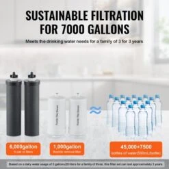 VEVOR Water Filters Replacement, Purification Elements, Replacement Filters, Gravity Water Filter System, Compatible With Most Brands, Black&White 12 VEVOR Water Filters Replacement, Purification Elements, Replacement Filters, Gravity Water Filter System, Compatible With Most Brands, Black&White -Aesthtic Interiors GUEST 5e31c812 6759 4147 802d db951811e403