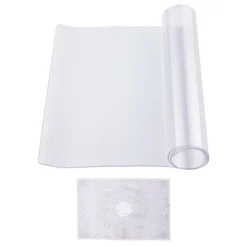 VEVOR Plastic Table Cover, 14 X 24 Inch 1.5 Mm Thick Clear Table Protector, Rectangle PVC Desk Mat, Waterproof & Easy Cleaning Desk Pad Tablecloth -Aesthtic Interiors GUEST 5f7602e5 9a6f 48a0 bfa1 ba7003413a6c