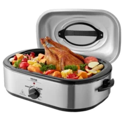 VEVOR Electric Roaster Oven, 18 QT Turkey Roaster Oven With Self-Basting Lid, 1450W Roaster Oven With Defrost & Warm Function 15 VEVOR Electric Roaster Oven, 18 QT Turkey Roaster Oven With Self-Basting Lid, 1450W Roaster Oven With Defrost & Warm Function -Aesthtic Interiors GUEST 61aa9353 5b8d 4929 a713 2e26edfb5c90