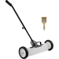 VEVOR 45Lbs Rolling Magnetic Sweeper With Wheels, Push-Type Magnetic Pick Up Sweeper, 18-inch Large Magnet Pickup Lawn Sweeper -Aesthtic Interiors GUEST 61c4bbb3 d242 4101 bc0f 5c02f05a6519