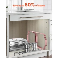 VEVOR Chafing Dish Buffet Set, 8 Qt 2 Pack, Stainless Steel Chafer With 2 Full Size Pans, Rectangle Catering Warmer Server, Rose Gold -Aesthtic Interiors GUEST 664e868b 86f8 49af 9b0f 9f525d68e0aa