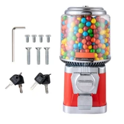 VEVOR Gumball Machine For Kids, 16"H Home Candy Vending Machine, PC Round Gumball Dispenser, Bubble Gum Machine For Game Stores -Aesthtic Interiors GUEST 688f4b63 ae41 4f5d aadc 6692b0577c9a