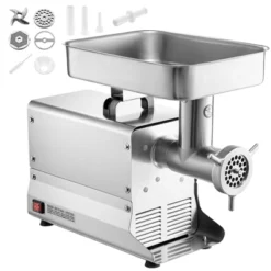 VEVOR Meat Grinder, 21 Lbs/Min Capacity Electric Meat Grinders With Blade, Grinding Plate, Sausage Maker, Stainless Steel Commercial Meat Mincer -Aesthtic Interiors GUEST 68f68343 15db 438b 8bcf bc3f84a9c223