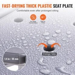 VEVOR Tub Transfer Bench For Bathtub, Adjustable Shower Seats For Adults, Lightweight Shower Bench For Elderly And Disabled, 400lbs Capacity, Grey -Aesthtic Interiors GUEST 6a97641e e6e6 4f34 bedf 897aba6c828b