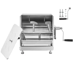VEVOR Manual Meat Mixer, 15L Tilt Tank Meat Processing Equipment(Mixing Max 15LBS For Meat), Stainless Steel Meat Mixer, Silver 15 VEVOR Manual Meat Mixer, 15L Tilt Tank Meat Processing Equipment(Mixing Max 15LBS For Meat), Stainless Steel Meat Mixer, Silver -Aesthtic Interiors GUEST 6b6f283f 28cb 4f2d 9122 b7285908ceb4