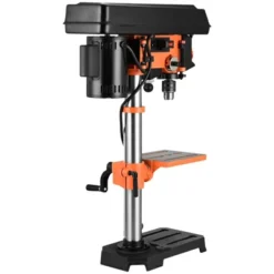 VEVOR Tabletop Drill Press: 3.2 Amp, 120V, 5-Speed Settings, Durable Cast Iron Build, 10-inch Swing, Worktable Tilts 0-45° 15 VEVOR Tabletop Drill Press: 3.2 Amp, 120V, 5-Speed Settings, Durable Cast Iron Build, 10-inch Swing, Worktable Tilts 0-45° -Aesthtic Interiors GUEST 6c208892 ec86 48b0 b2fc c3d3797f1a64