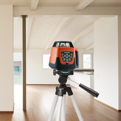 VEVOR Laser Level, 2000ft, 360 Degree Self Leveling Green Cross Line Laser, 5 Rotation Speeds & 4 Scanning Angles Adjustment 1 VEVOR Laser Level, 2000ft, 360 Degree Self Leveling Green Cross Line Laser, 5 Rotation Speeds & 4 Scanning Angles Adjustment