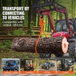 VEVOR Log Skidding Tongs, 32 Inch 2 Claw Log Lifting Tongs, Heavy Duty Steel Lumber Skidding Tongs, 1543 Lbs/700 Kg Loading Capacity, Log Lifting -Aesthtic Interiors GUEST 7020afce cd5d 4b00 b092 3d6ad9d5854f